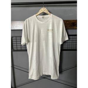 Hennessy Unisex Ivory Logo Tee | Size Large